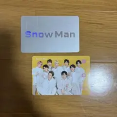 SnowMan 会員証 バースデーカード