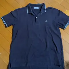 PETIT BATEAU ネイビー ポロシャツ M