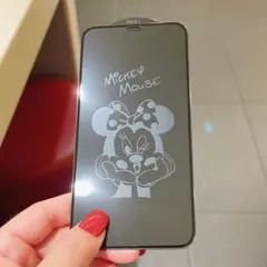 浮き出るガラスフィルム iPhone13.13pro.14 ミニー