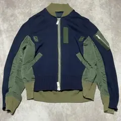 2025年最新】sacai ニット ma-1の人気アイテム - メルカリ