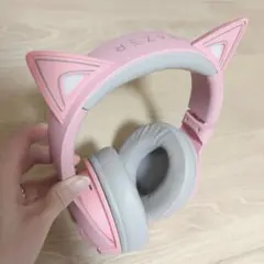 YOWU SELKIRK 猫耳ゲーミングヘッドホン 水色 - メルカリ