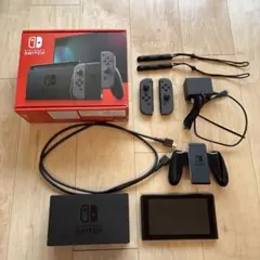 【美品】Nintendo Switch 本体 ブラック ジョイコン付き