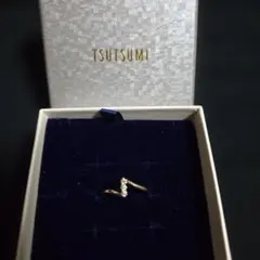 TSUTSUMI 12号　ゴールド ダイヤモンド リングのサムネイル
