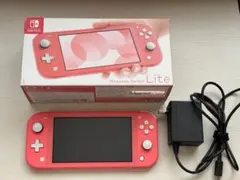 Nintendo Switch Lite ピンク 充電器付き