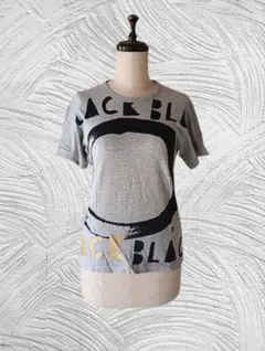COMMEdesGARCONS BLACK プリントカットソー　Tシャツのサムネイル