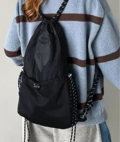 メッシュ使いドローコード ナップサック