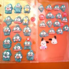 ハンギョドン ポチャッコ ボンボンドロップシール2枚セット おすそ分け