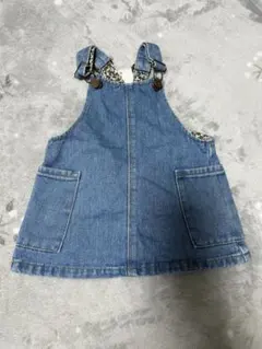 ZARABABY デニム　ジャンバースカート 80cm