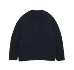 nanamica ナナミカ ALPHADRY カーディガン SUHF359 黒