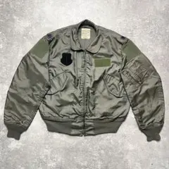 【米軍中佐実物 80年 alpha CWU-36/P フライトジャケット L】
