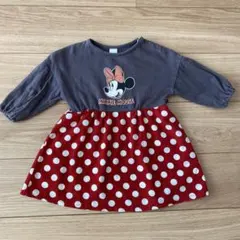 futafuta ミニーマウス ワンピース 80
