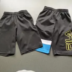 【匿名発送】ハーフパンツ　ジャージ　サイズ120 2枚セット