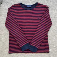 Polo Ralph Lauren 長袖カットソー 赤ネイビー