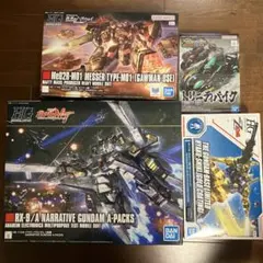 ガンプラ未組立セットのサムネイル