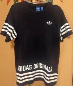 adidas アディダス トレフォイルロゴ Tシャツ ネイビー Mのサムネイル