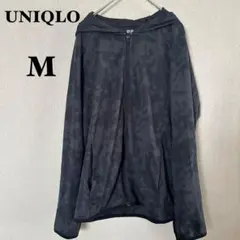 UNIQLO ブラック フード付きウィンドブレーカー M パーカー　黒