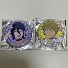 チェンソーマン　サンシャイン プリンスホテル　レゼ　デンジ　等身缶バッジセット