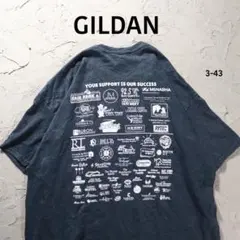 GILDAN Tシャツ 企業ロゴ　パズルのピース