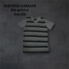 00s y2k archive EMPORIO ARMANI border T
