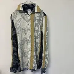 ZARA⭐️ザラ⭐️総柄⭐️レーヨン⭐️長袖シャツ