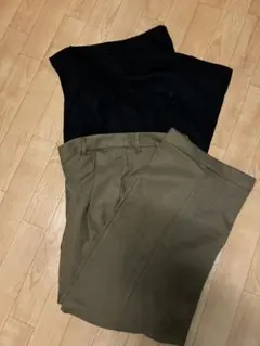 インタックワイドパンツ　gu