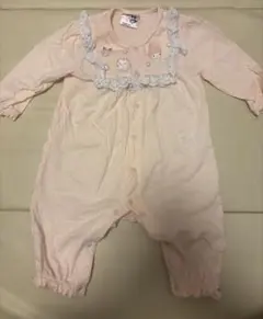 西松屋　マイメロディー　フリルロンパース 70-80cm 本体綿100%