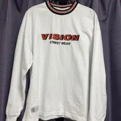 VISION STREET WEAR ロングスリーブTシャツ M ホワイト