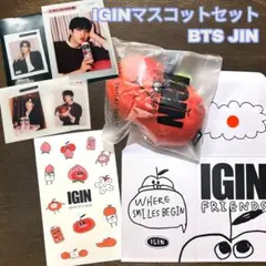 IGIN マスコット キーリング BTS JIN 赤いリンゴ コヤン コンサート