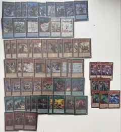 遊戯王　鉄獣戦線 デッキ　メイン40 EX 15 スリーブ付のサムネイル