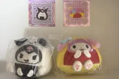 にっこりーノ サンリオ ぬいぐるみ マスコット クロミ　マイメロ