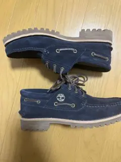 Timberland ネイビー モカシン