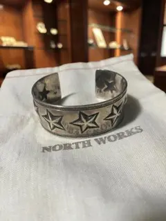 正規NORTH WORKSノースワークス スタンプバングルブレススターSV900 正規NORTH WORKSノースワークス スタンプバングルブレススターSV900