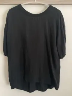 美品】crepuscule 半袖ニット シルク55% 綿45% バックプリント - メルカリ
