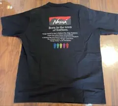 NANGA ブラック Tシャツ　ナンガ