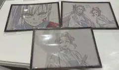 鬼滅の刃　ダイニング　おすそわけポストカード　しのぶ　カナヲ　カナエ