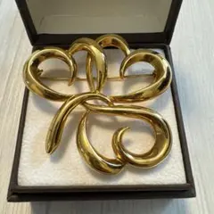 VENDOME BOUTIQUE ブローチ　ヴィンテージ　ゴールドのサムネイル