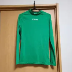 サッカー　アンダーシャツ　グリーン　緑　メンズ　Mサイズ