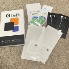 iPhone 15 Pro Max 用ガラスフィルム２枚　カメラフィルム２枚
