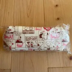 ト*)様 スヌーピー コミック柄ポーチ