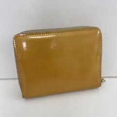ルイヴィトン モノグラム ヴェルニ ブルーム ラウンドファスナー 折財布