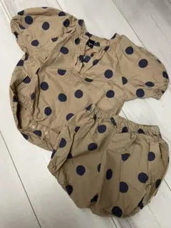 ドット柄　ロンパース　70センチ　80センチ　最終値下げ