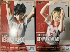 【新品未開封】ハイキュー フィギュア 孤爪研磨 黒尾鉄朗 2種セット