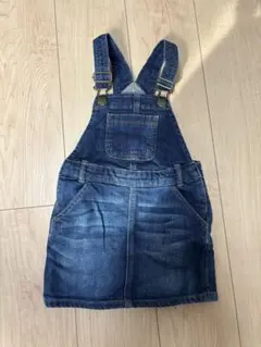 GAP ジャンバースカート 100cm デニムブルー