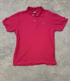 LACOSTE ラコステ ポロシャツ ピンク　サイズL