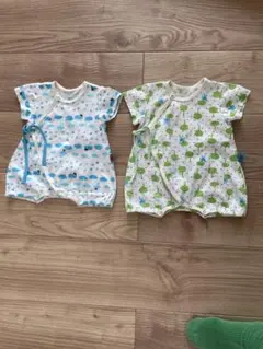 コンビ肌着　2枚セット　60 70 日本製