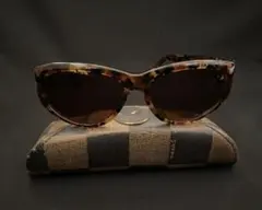お値下げ】FENDI FS サングラスFS138 ダークハバナ ヴィンテージ風