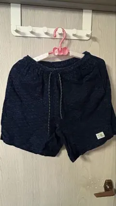 t*s様 GOHEMP 麻の葉柄 ショートパンツ ネイビー 美品のサムネイル