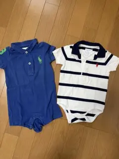 ラルフローレン ロンパース 6M70、9M75