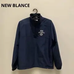 [NEW BALANCE] ハーフジップナイロンジャケット