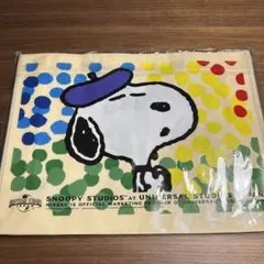 【珍しい　非売品　新品】スヌーピー　不織布コートバッグ　ニッセイ　USJ A3